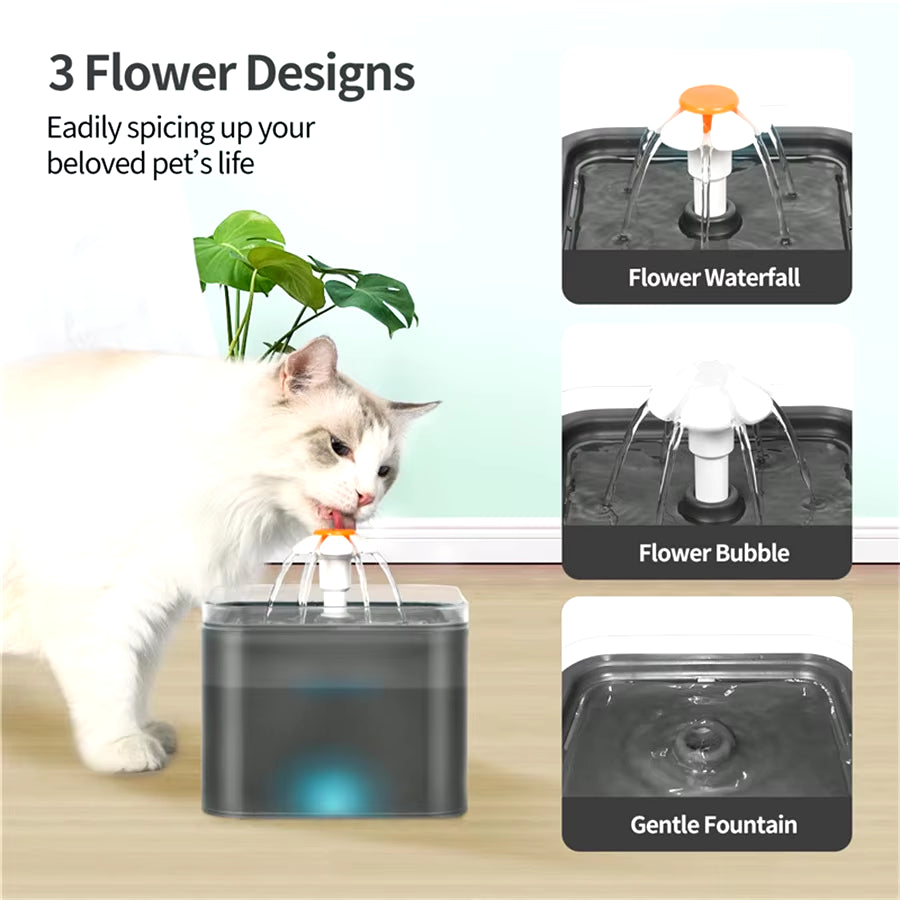 Smart 4L Pet Feeder & Water Dispenser - Automatic Dog & Cat Food and Drink Station with WiFi Connectivity